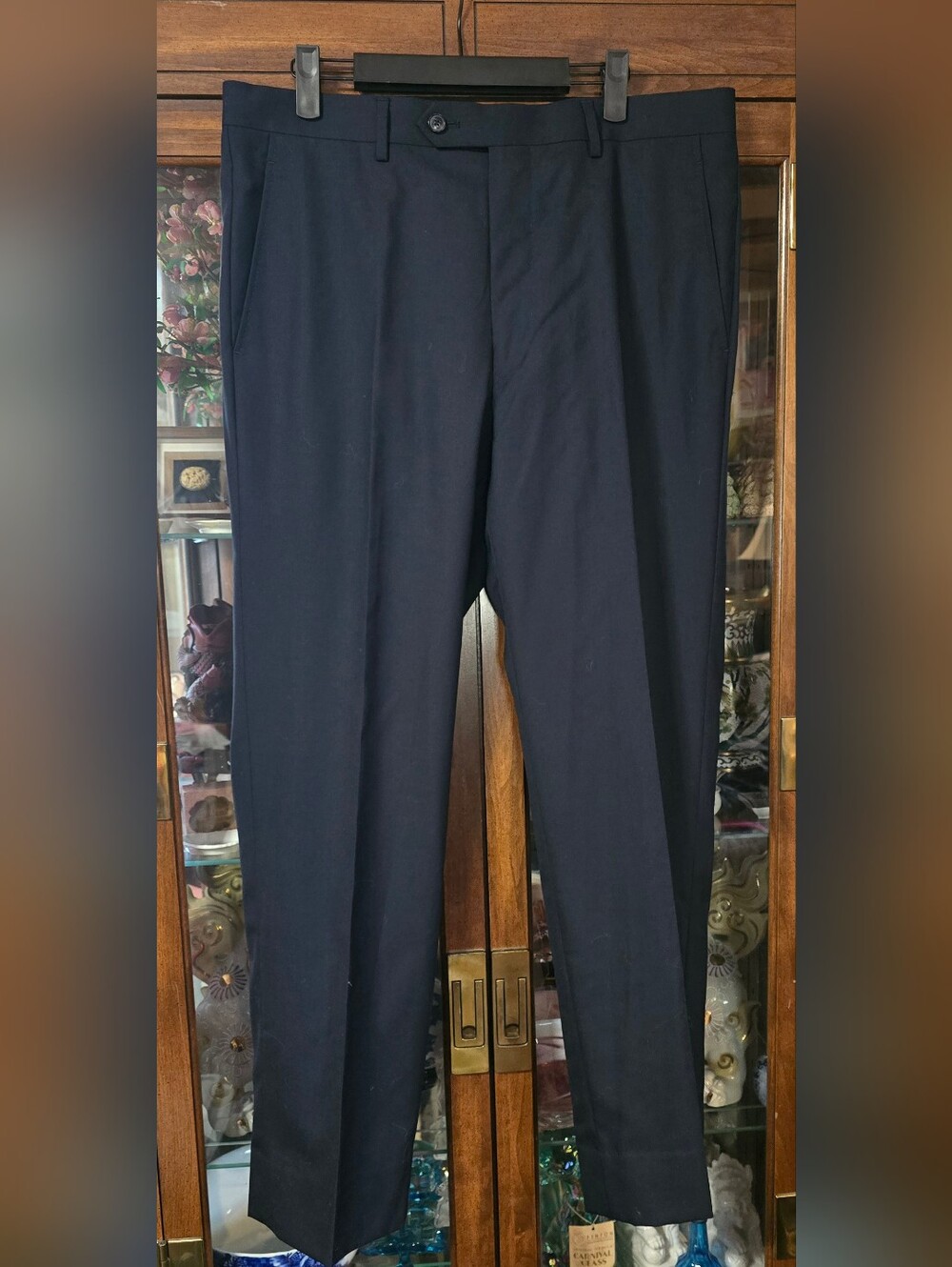 Astor & Black Bespoke Custom Tailored Trousers Pants - Size 35